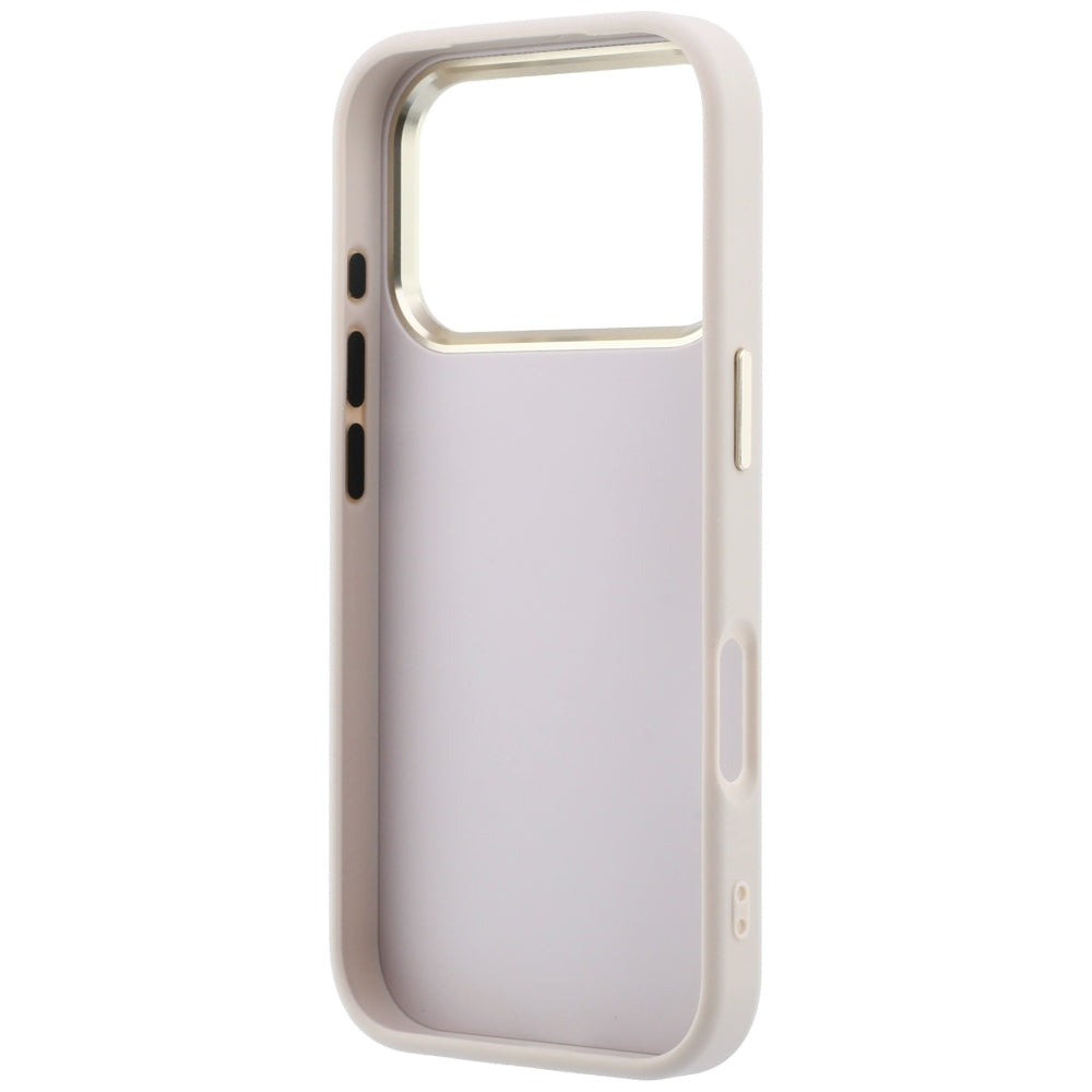 Guess 4G og Big Strass Logo Case til iPhone 17 Pro / 18 Pro - Pink