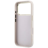 Guess 4G og Big Strass Logo Case til iPhone 17 Pro / 18 Pro - Pink