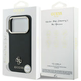 Guess Saffiano Small 4G og Classic Logo MagSafe Case til iPhone 17 Pro Max / 18 Pro Max - sort
