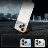 Spigen Optik Pro XL GLAS.TR EZ FIT hærdet glas til iPhone 18 Pro - Silver