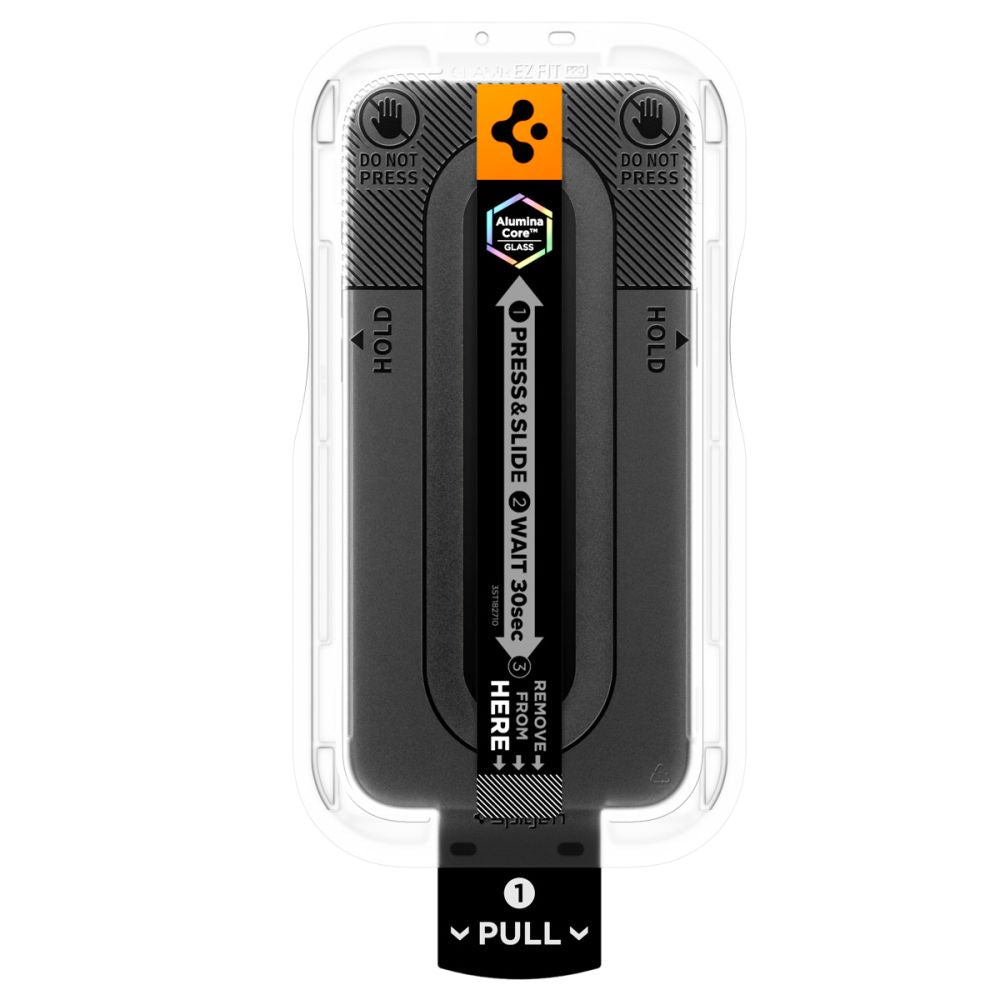 Spigen Glas.tR EZ Fit Pro HD AC Privacy 2-pakke af hærdet glas til iPhone 18 Pro Max