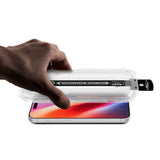 Spigen Glas.tR EZ Fit Pro HD AC 2-Pack Privacy tempereret glas til iPhone 18 Pro