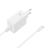 Oppo VCBAOBEH 100W USB-A Wall Charger med USB-A - USB-C Kabel - Hvid