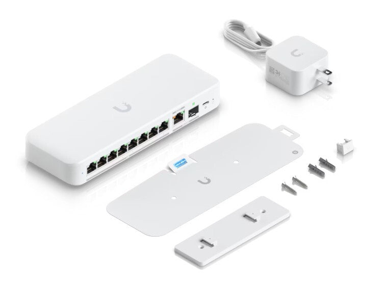 Ubiquiti UniFi Flex 2.5G Administreret L2 2.5G Ethernet (100/1000/2500) Bord-/vægmontering Hvid