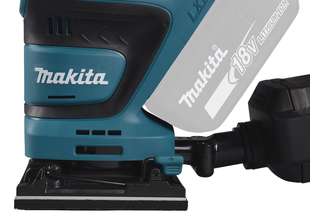 Makita DBO480Z Rystepudser 18V Batteri og lader ikke inkluderet
