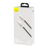 USB-kabel til USB-C Baseus Cafule, 66W, 0,25m (sort)