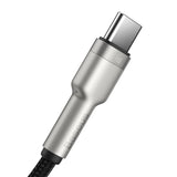 USB-kabel til USB-C Baseus Cafule, 66W, 0,25m (sort)