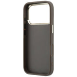 Guess 4G og Big Strass Logo Case til iPhone 18 Pro / 17 Pro - Brunt