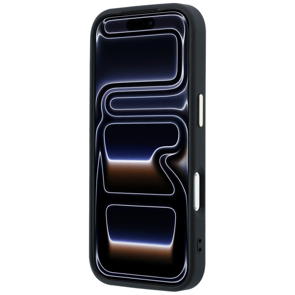 Guess 4G og Big Strass Logo Case til iPhone 18 Pro / 17 Pro - sort