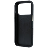 Guess Kevlar Triangle Logo MagSafe Case til iPhone 18 Pro Max / 17 Pro Max - sort