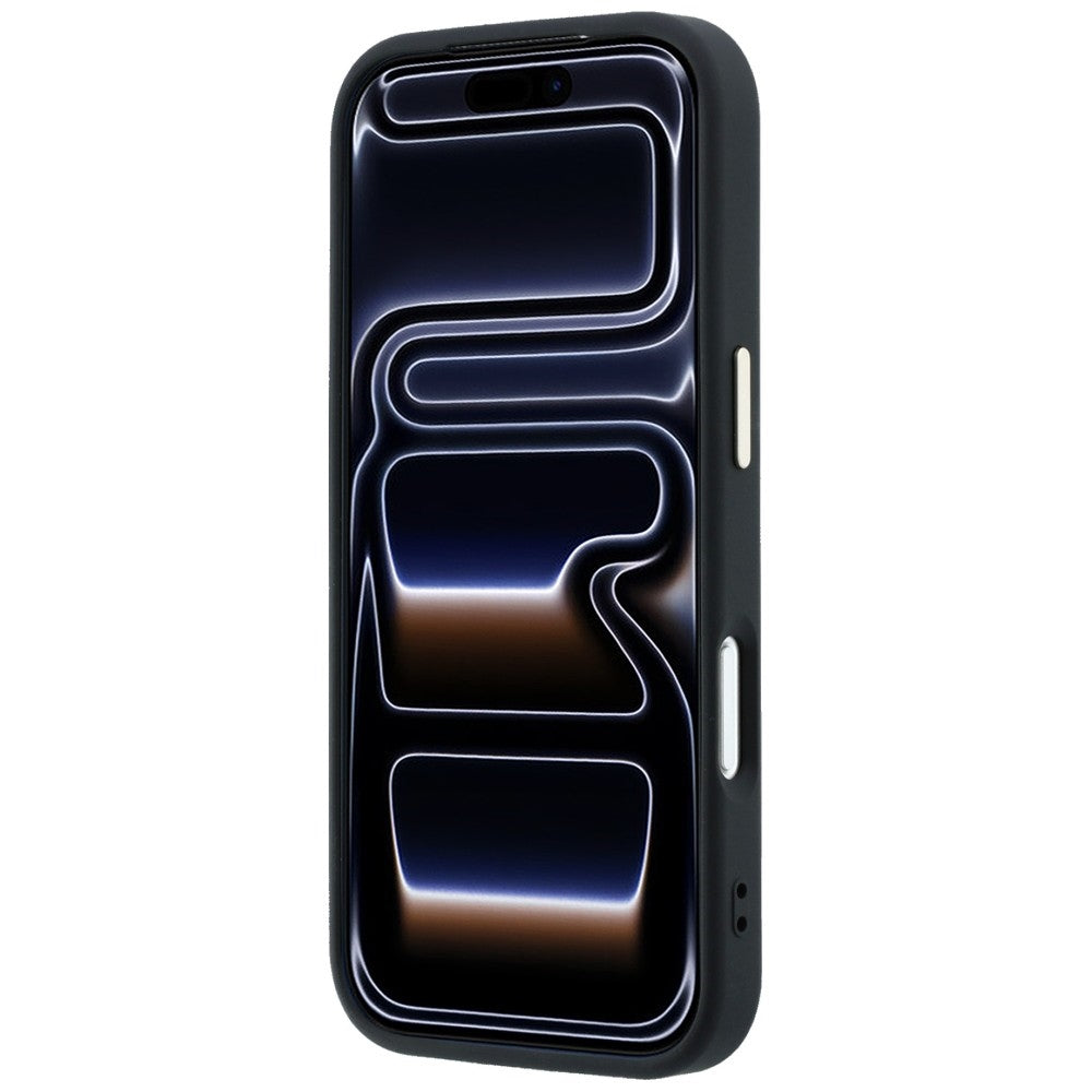 Guess Saffiano Small 4G og Classic Logo MagSafe Case til iPhone 18 Pro / 17 Pro - sort