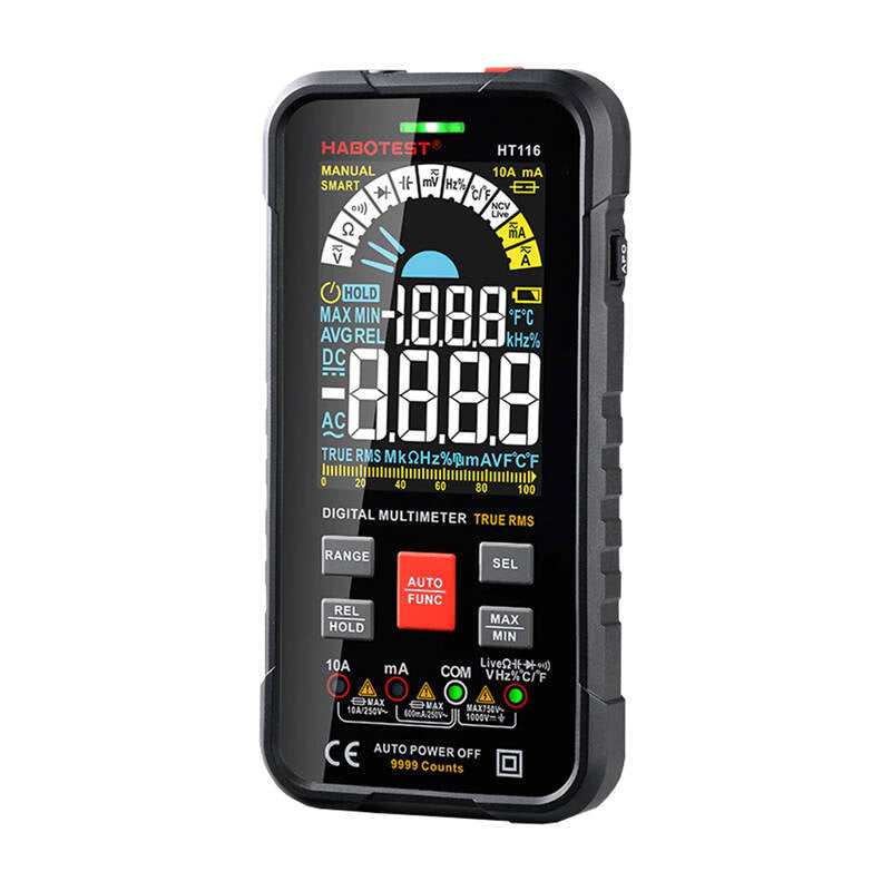 Digital Universal Multimeter Habotest HT116 Sand RMS, NCV
