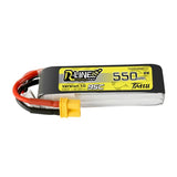 Batteri Tattu R-Line 550mAh 7.4V 95C 2S1P XT30