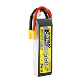 Batteri Tattu R-Line 550mAh 7.4V 95C 2S1P XT30