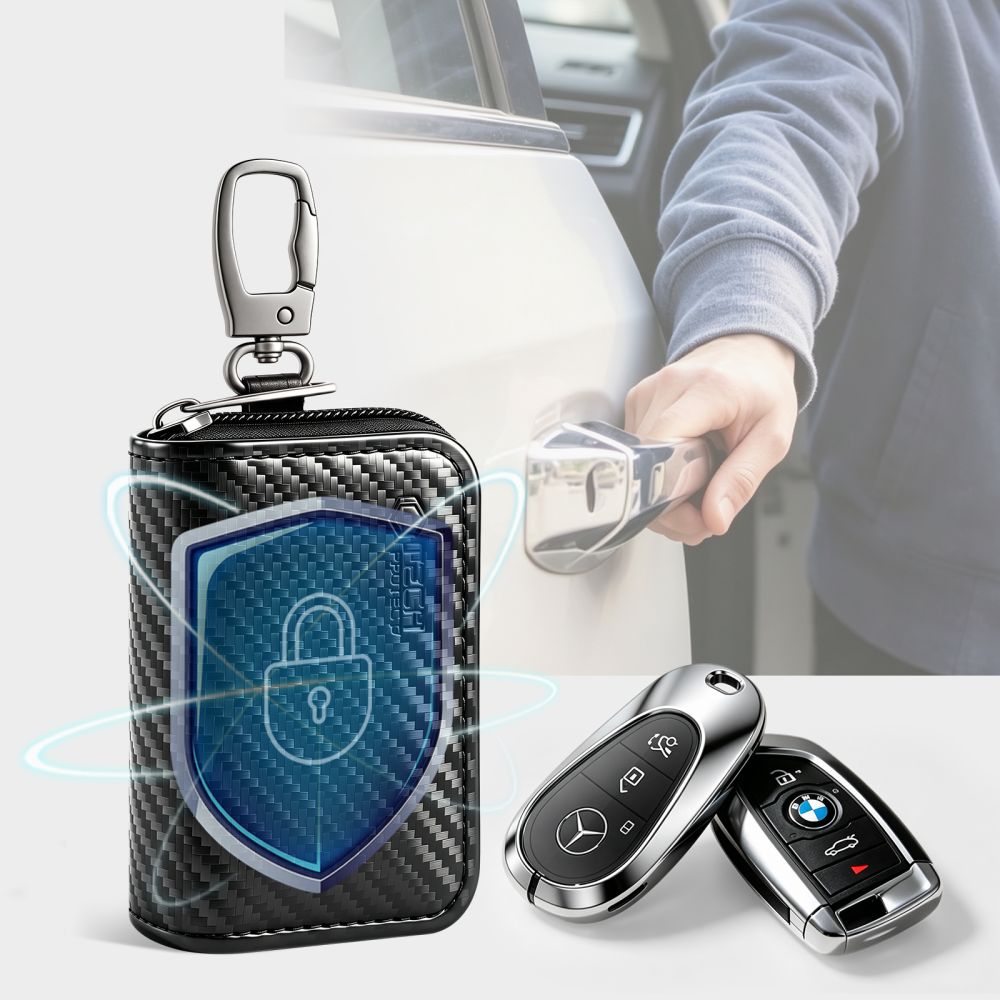 Tech Protect Klr300 Etui Nøglefri Rfid Signalblokker Karbon