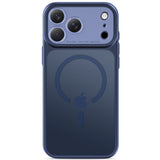 Tech Protect Magprime Magsafe Cc Iphone 17 Pro / 18 Pro Mat Dyb Blå