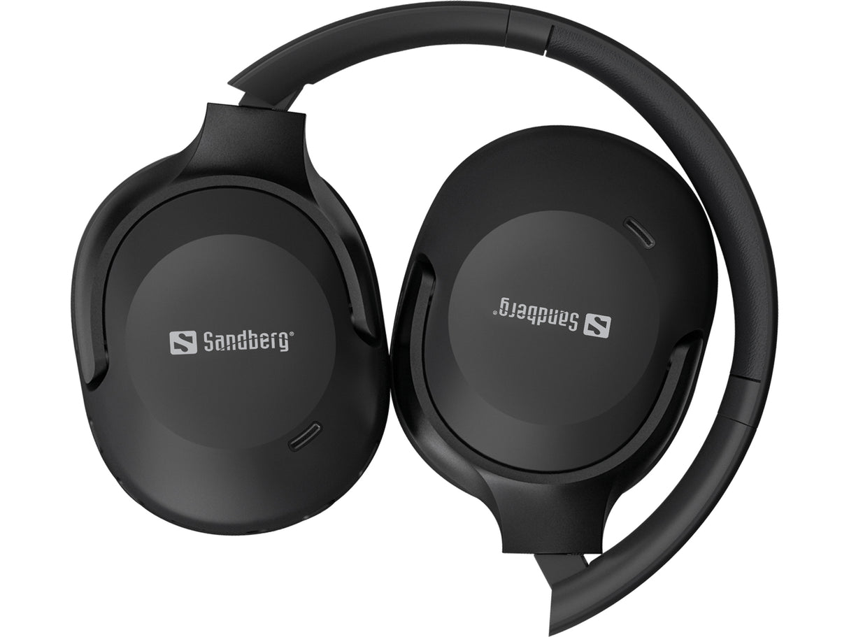 Sandberg 126-53 hovedtelefoner/headset Trådløs Opkald/musik Bluetooth Sort