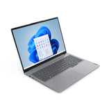 Lenovo ThinkBook 16 G6 ABP AMD Ryzen™ 5 7530U Laptop 40,6 cm (16") WUXGA 16 GB DDR4-SDRAM 256 GB SSD Wi-Fi 6 (802.11ax) Windows 11 Pro Nordisk Grå