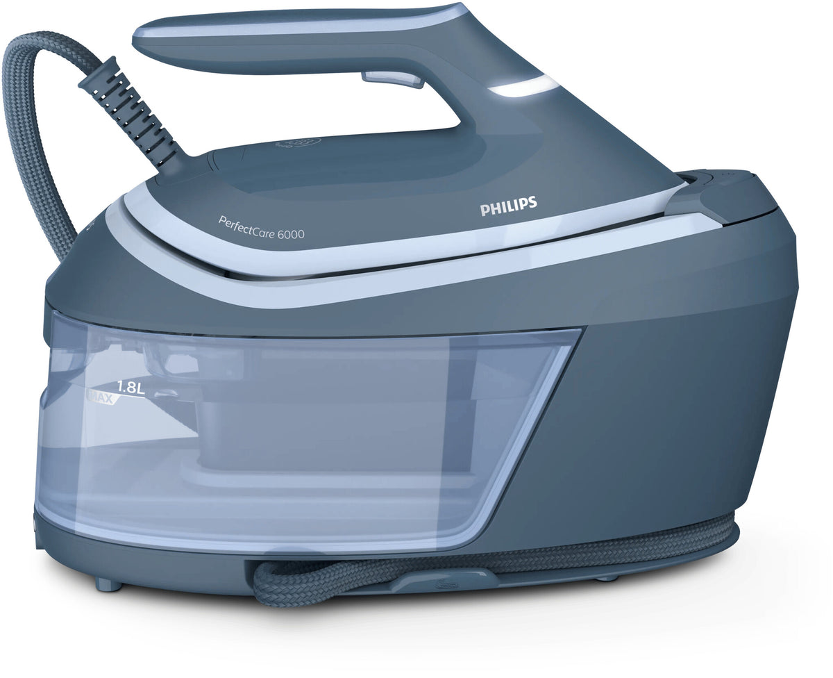 Philips 6000 series PSG6042/20 Dampstrygning station 2400 W 1,8 L SteamGlide Advanced Blå