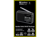 Sandberg Speaker Radio FM+BT Recharge