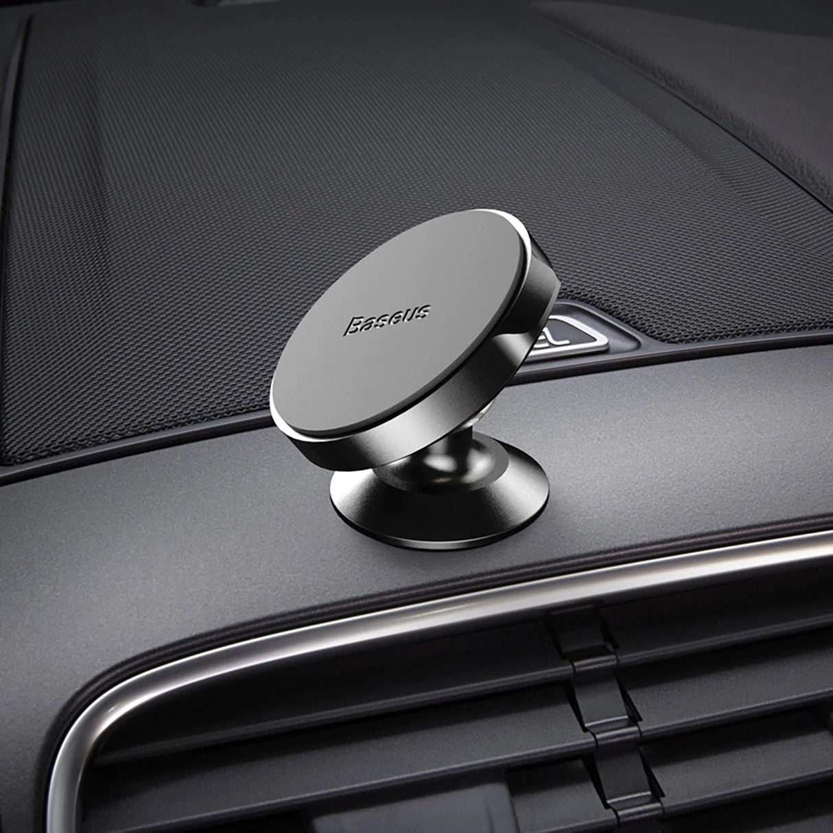Baseus Small Ears Series SUER-B01 magnetisk bil dashboard holder - sort