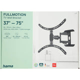 Hama Tv Wall Bracket Full Motion Vesa Up To 600x500 75" Black