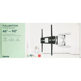 Hama Tv Wall Bracket Full Motion Vesa Up To 800x600 46" 90" Black