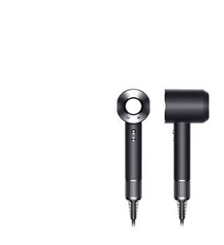 Dyson Supersonic Black/Nickel hårtørrer 1600 W Sort, Nikkel