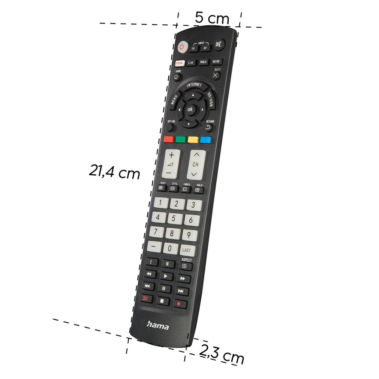 Fjernbetjening til Panasonic