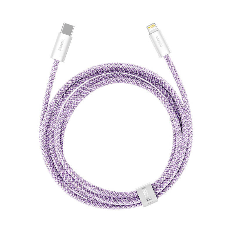 USB-C-kabel til Lightning Baseus Dynamic Series, 20W, 2m (lila)