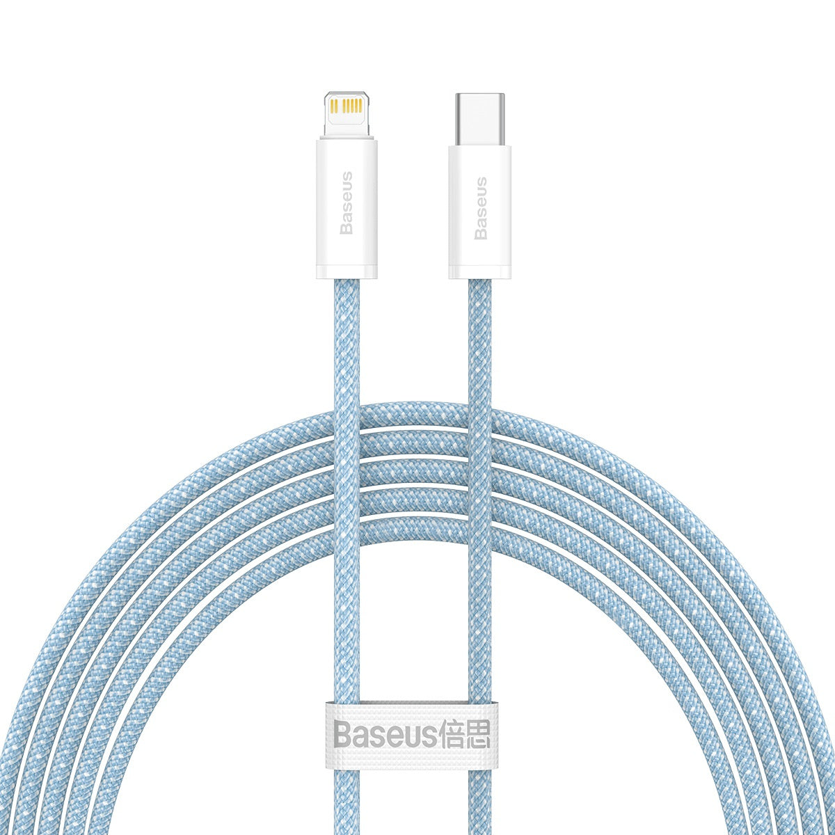 USB-C-kabel til Lightning Baseus Dynamic Series, 20 W, 2 m (blå)