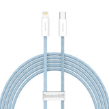 USB-C-kabel til Lightning Baseus Dynamic Series, 20 W, 2 m (blå)