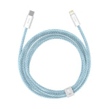 USB-C-kabel til Lightning Baseus Dynamic Series, 20 W, 2 m (blå)