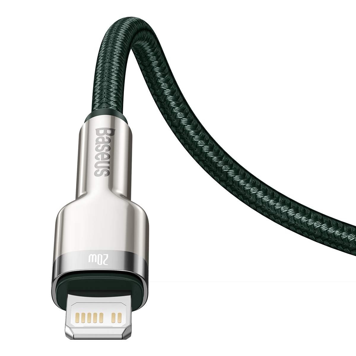 Baseus USB-C kabel til Lightning 2m (grøn)