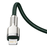 Baseus USB-C kabel til Lightning 2m (grøn)