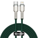 Baseus USB-C kabel til Lightning 2m (grøn)