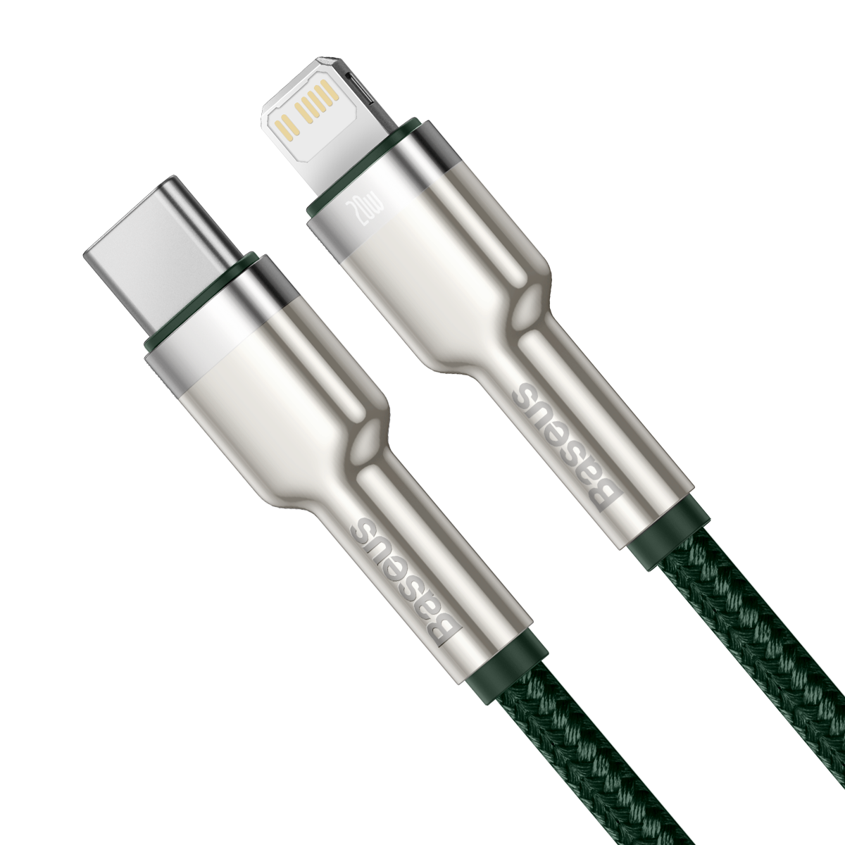 Baseus USB-C kabel til Lightning 2m (grøn)