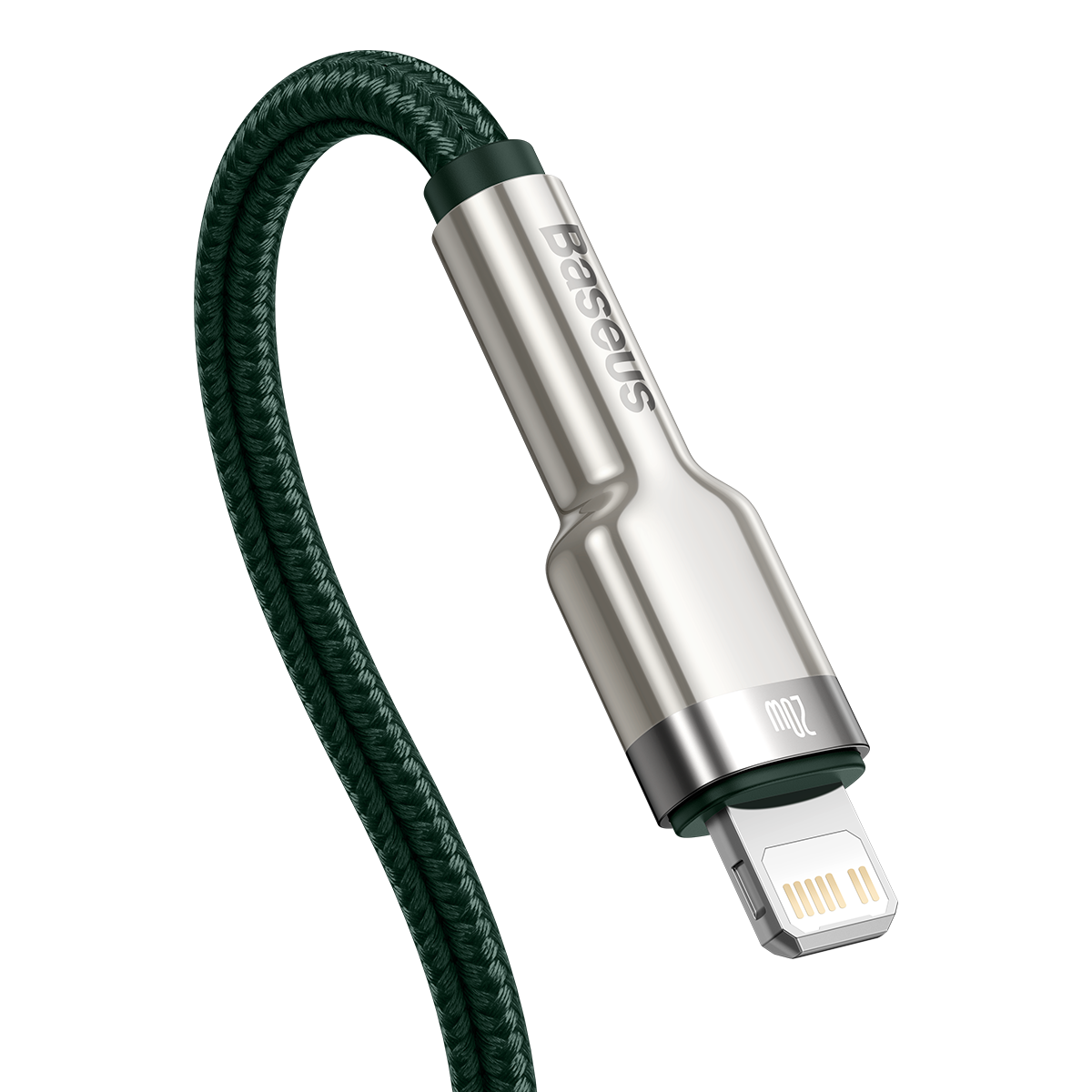 Baseus USB-C kabel til Lightning 2m (grøn)