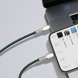 Baseus USB-C kabel til Lightning 2m (grøn)