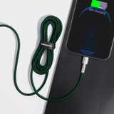 Baseus USB-C kabel til Lightning 2m (grøn)