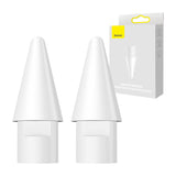 Baseus Smooth Writing Capacitive Stylus Tips, Apple Pencil 1&2 (2 stykker)