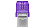 Kingston Technology DataTraveler 256 GB microDuo 3C 200 MB/s, dobbelt USB-A + USB-C