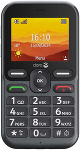 Doro Leva L10 6,1 cm (2.4") 120,7 g Sort Feature telefon