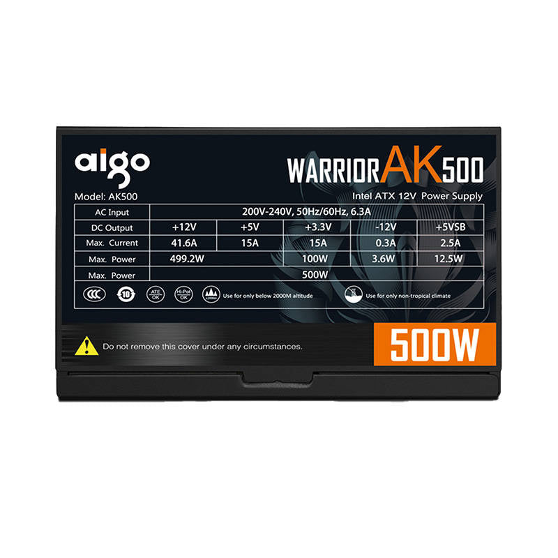 Computer Power Supply Aigo AK500 (sort)