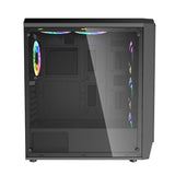 Darkflash Water Square 5 computerkasse (sort)