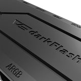 Fan control box for computer Darkflash RC2 RGB PWM + fjernbetjening (sort)