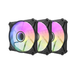 Computerventilator Darkflash INF8 ARGB, 3in1 120x120 (sort)
