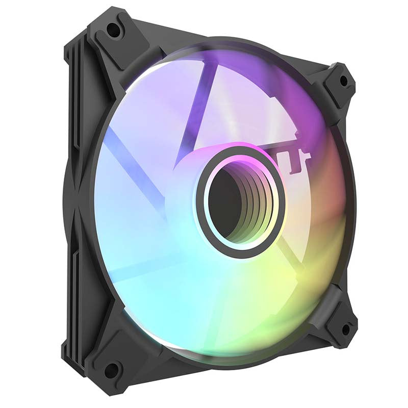 Computerventilator Darkflash INF8 ARGB, 3in1 120x120 (sort)
