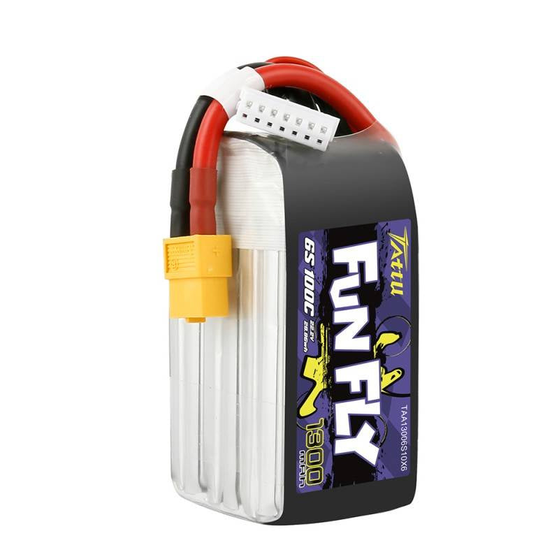 Batteri Tattu Funfly 1300mAh 22,2V 100C 6S1P XT60