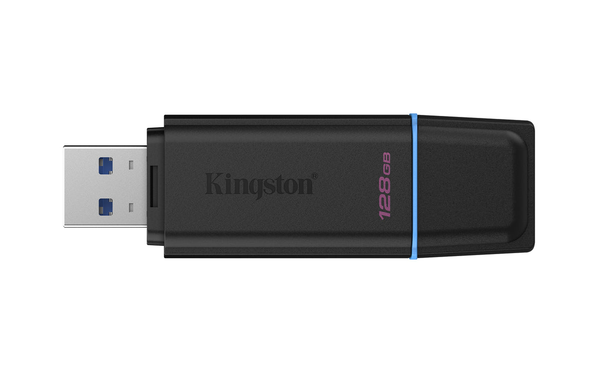 Kingston Technology DataTraveler Exodia 128GB 3.2 Gen 1 USB stick Sort
